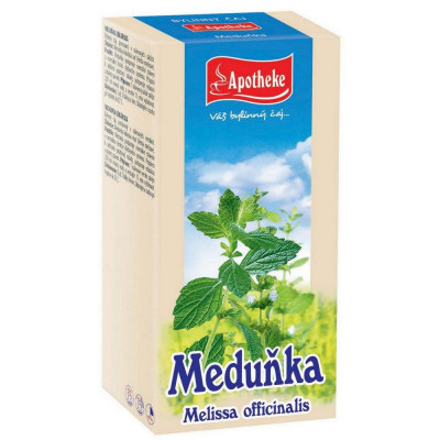 Levně Apotheke Meduňka lékařská čaj 20x1.5g