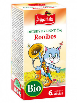 Levně Apotheke Dětský čaj BIO rooibos běžné pití 20x1.5g