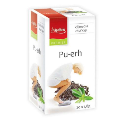 Levně Apotheke Pu-erh čaj 20x1.8g