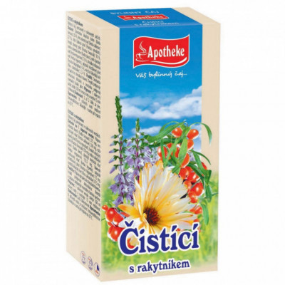 Levně Apotheke Čistící čaj s rakytníkem 20x1.5g