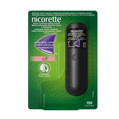 Levně Nicorette Spray příchuť lesní ovoce 1mg/dáv. 1x13.2ml