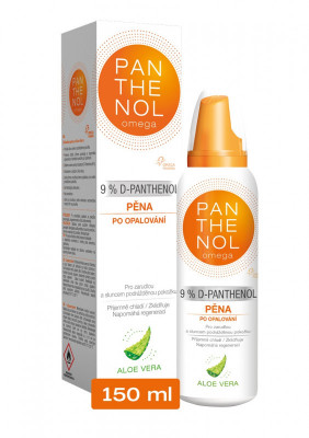 Levně Panthenol Omega chladivá pěna s Aloe vera 9% 150ml