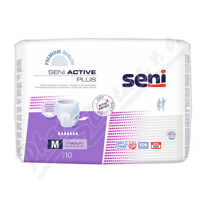 Levně Seni Active Plus Medium ink.plen.kalhotky 10ks