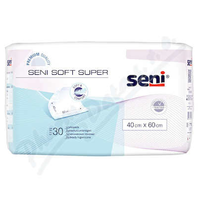 Levně Seni Soft Super podložky absorpční 60x40cm 30ks