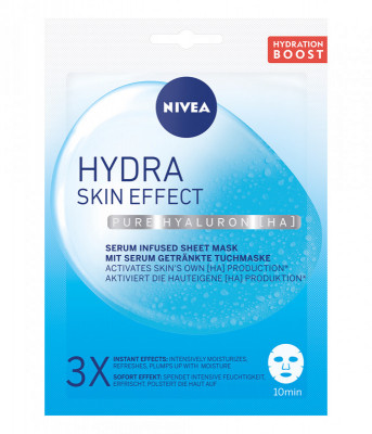 Levně NIVEA Hydra Skin Effect textilní maska 1ks