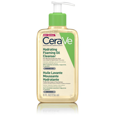 Levně CeraVe Hydratační čisticí pěnící olej 236ml