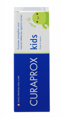 Levně CURAPROX Kids zubní pasta od 6-ti let máta 60ml