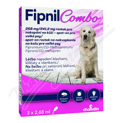 Levně Fipnil Combo 268/241.2mg spot-on Dog L 3x2.68ml