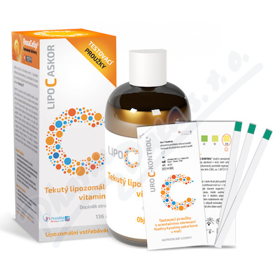Levně LIPO C ASKOR tekutý lipozomální vitamin C 136ml