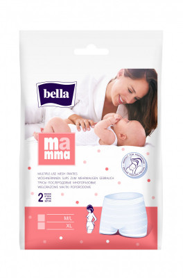 Levně Bella Mamma síťované kalhotky XL 2ks