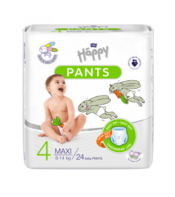 Levně Happy Pants Maxi plenkové kalhotky 24ks