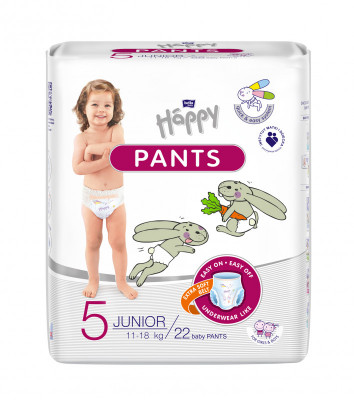 Levně Happy Pants Junior plenkové kalhotky 22ks