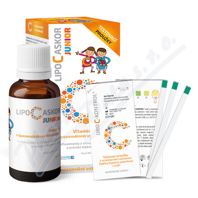 Levně LIPO C ASKOR Junior tekutý lipozomální vit.C 110ml