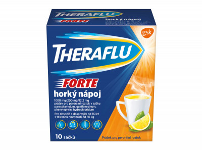 Levně Theraflu forte horký nápoj por.plv.sol.scc.10 CZ