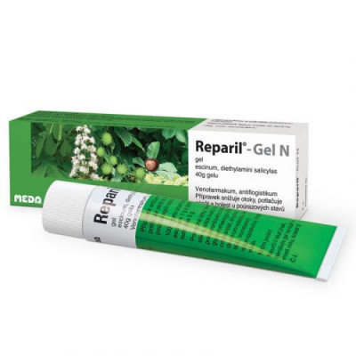 Levně Reparil-Gel N 10mg/g+50mg/g gel 40g I