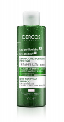 Levně VICHY DERCOS Peelingový šampon proti lupům 250ml