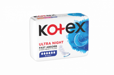 Levně KOTEX Ultra Night vložky Duo pack 12ks