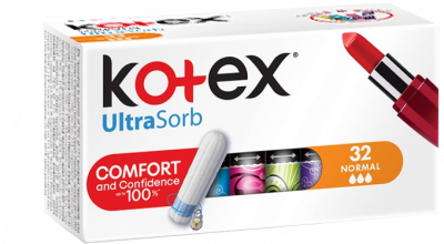 Levně KOTEX Ultrasorb tampony Normal 32ks