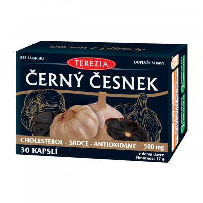 Levně TEREZIA Černý česnek cps.30