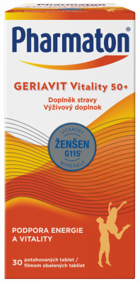 Levně Pharmaton Geriavit Vitality 50+ tbl.30