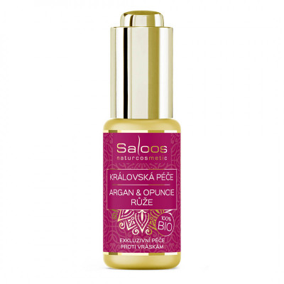 Levně Saloos Královská péče Argan&Opuncie+Růže 20ml BIO