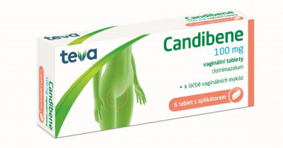 Levně Candibene, 100 mg, 6 vaginálních tablet