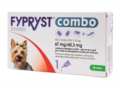 Levně FYPRYST combo 1x0.67ml spot-on pro psy 2-10kg