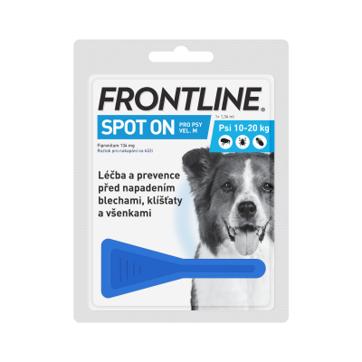 Levně Frontline Spot On Dog M 1x1 pipeta 1.34ml
