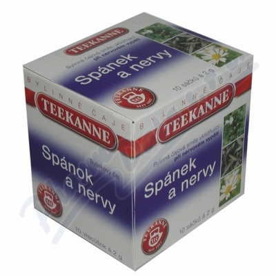 Levně TEEKANNE Spánek+nervy bylinný čaj 10x2g