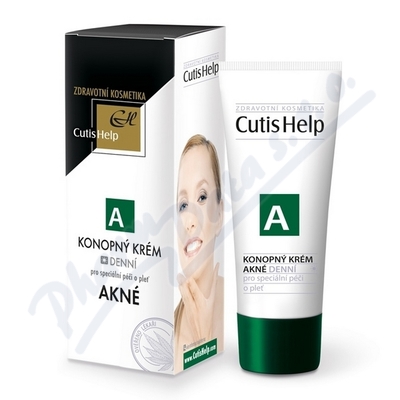 Levně CutisHelp AKNÉ konopný krém denní 30ml