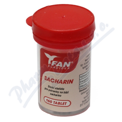 Levně Fan sladidlo Sacharin 10g/160 tablet