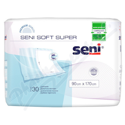 Levně Seni Soft Super podložky absorpční 90x170cm 30ks