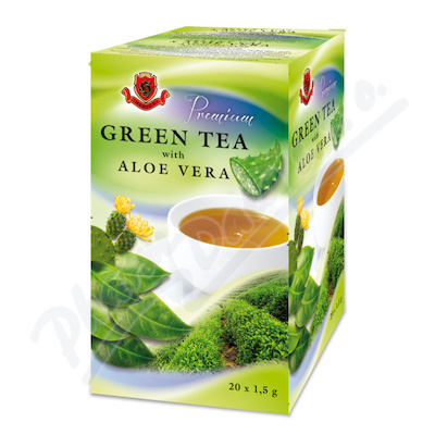 Levně HERBEX Zelený čaj s aloe vera n.s.20x1.5g