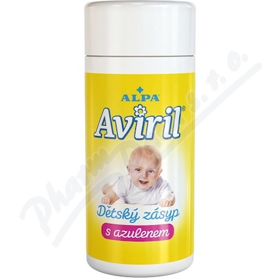 Levně Aviril dětský zásyp s azulenem sypačka 100g
