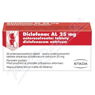 Levně Diclofenac AL 25mg tbl.ent.50