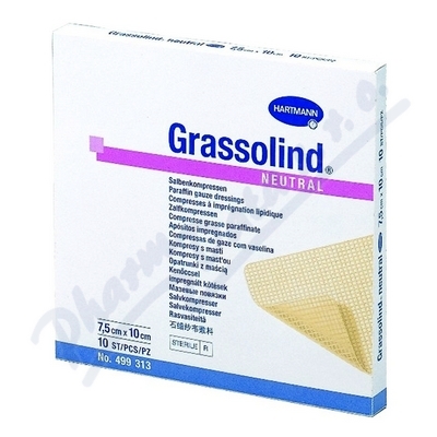 Levně Kompres Grassolind Neutral ster.7.5x10cm 10ks