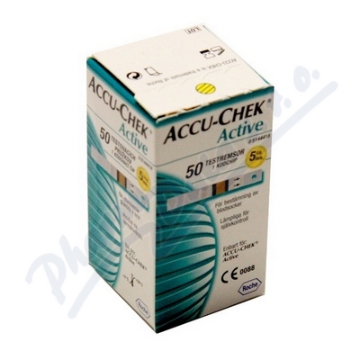 Levně Accu-Chek Active testovací proužky 50ks