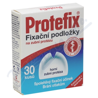 Levně Protefix Fixační podložky - horní zub.prot.30ks