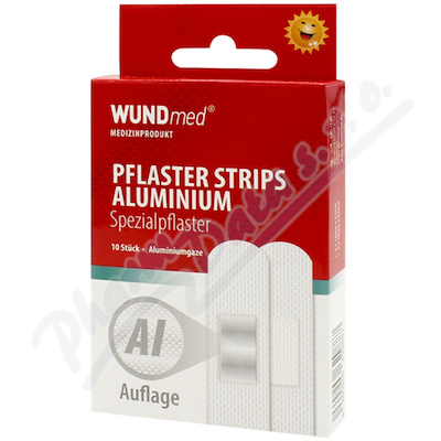 Levně WUNDmed náplast Aluminium 10ks