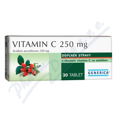 Levně Vitamin C 250mg Generica tbl. 30