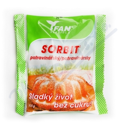 Levně Fan sladidlo Sorbit potravinářský 100g