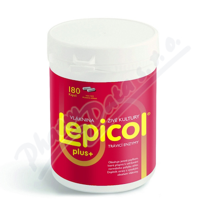 Levně Lepicol PLUS trávicí enzymy cps.180