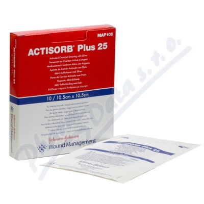 Levně Actisorb Plus 10.5x10.5cm 10ks
