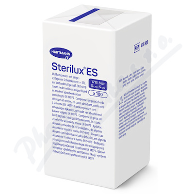Levně Gáza kompr.nest.Sterilux ES 5x5cm/100ks 17vl8vrs