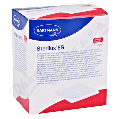 Levně Gáza kompr.ster.Sterilux ES 7.5x7.5cm 8vrs.25x2ks