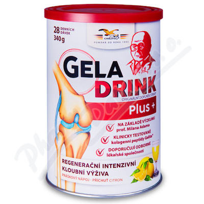 Levně Geladrink Plus citrón 340g