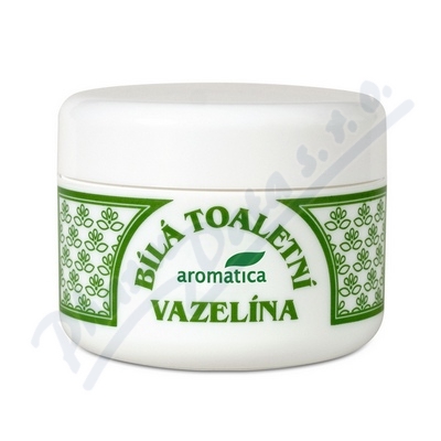 Levně AROMATICA Bílá toaletní vazelína s vit.E 100ml