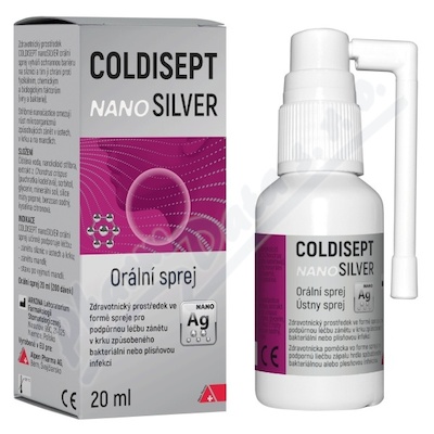 Levně Coldisept nanoSilver orální sprej 20ml