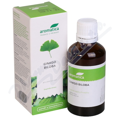 Levně AROMATICA Ginkgo Biloba bylinné kapky 50ml