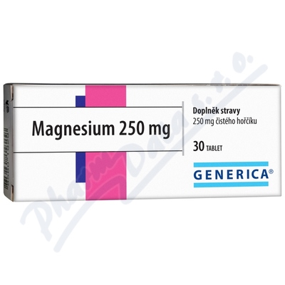 Levně Magnesium 250mg tbl.30 Generica